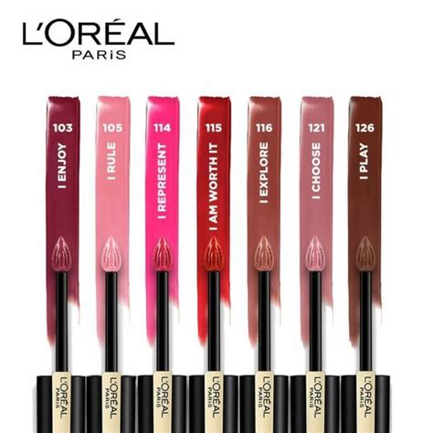 Loreal Paris Rouge Signature Matte Liquid Lipstick 7 Ml Choose Any
