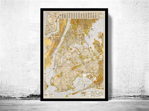Old Map Of New York And Manhattan Map Of New York Old Map Map