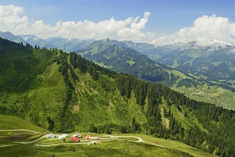Aerial View Of The Kleines Walsertal Austria Europe Photographic