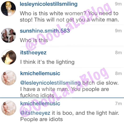 K Michelle Claps Back On Instagram Denies Bleaching Her Skin