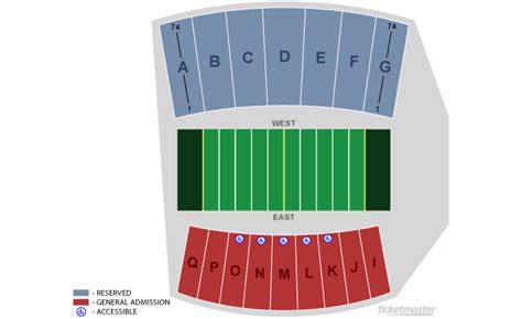 Niu Huskie Stadium Dekalb Tickets Schedule Seating Chart Directions