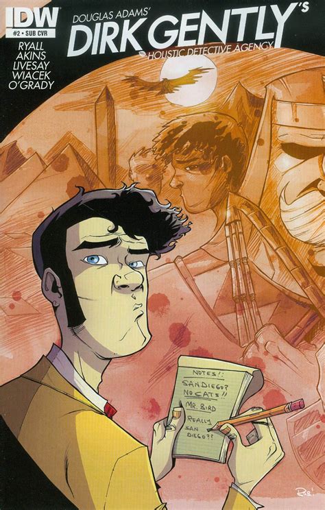 Dirk Gentlys Holistic Detective Agency 2 Cover B Variant Rob Guillory