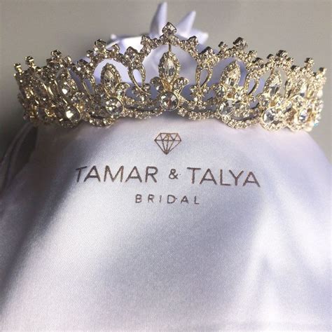 Busy Getting Customer Orders Ready This Stunning Tiara In White Satin
