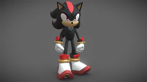 Shadow The Hedgehog Buy Royalty Free 3d Model By 3d Figures