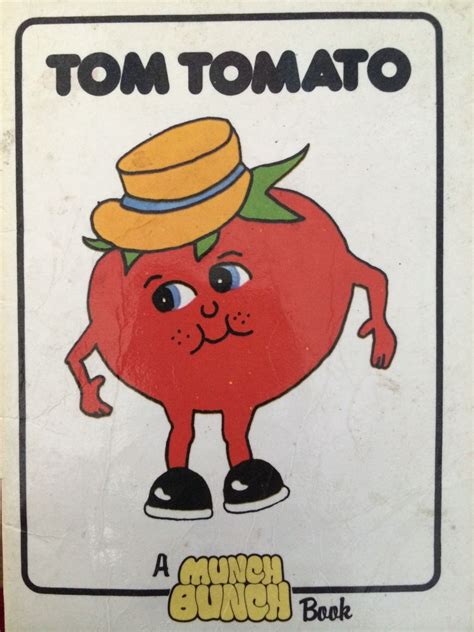 Munch Bunch Tom Tomato Retro Character Disney Characters