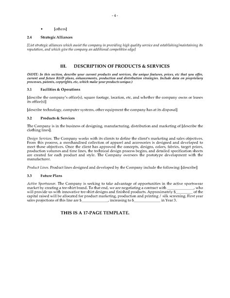 Fashion Designer Business Plan Legal Forms And Business Templates