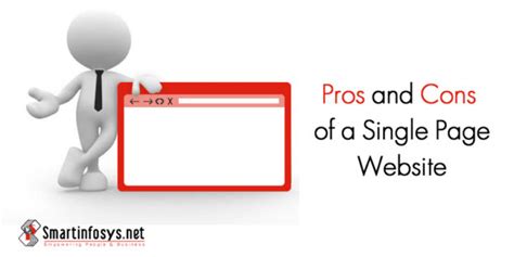 Pros And Cons Of A Single Page Website800x400 Smartinfosys Blog