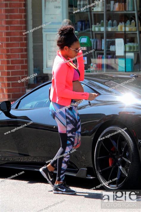 Angela Simmons Flaunts Her Pregnant Belly As She Heads To Her Gym Force Fitness Inc Stock