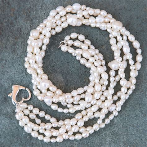 Freshwater Pearls Necklace The Antique Clock Company