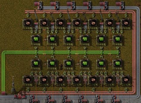 Green Circuit Layout Factorio Space Efficient Red Circuit Production