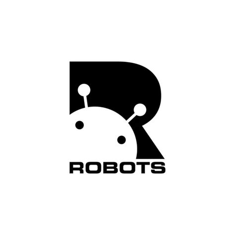 Robot Logo Vector Ubicaciondepersonascdmxgobmx