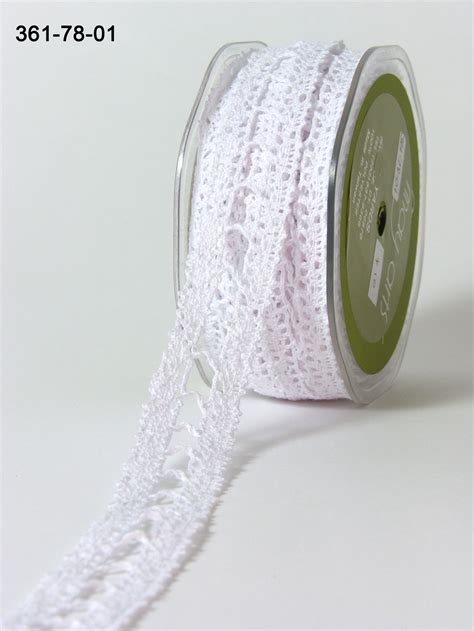 Crochet Lace Ribbon - 7/8