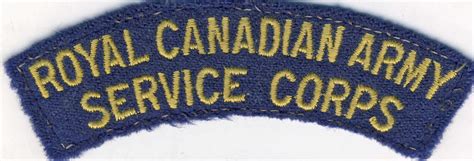 Royal Canadian Army Service Corps Gord Jenkins Gordjenkins