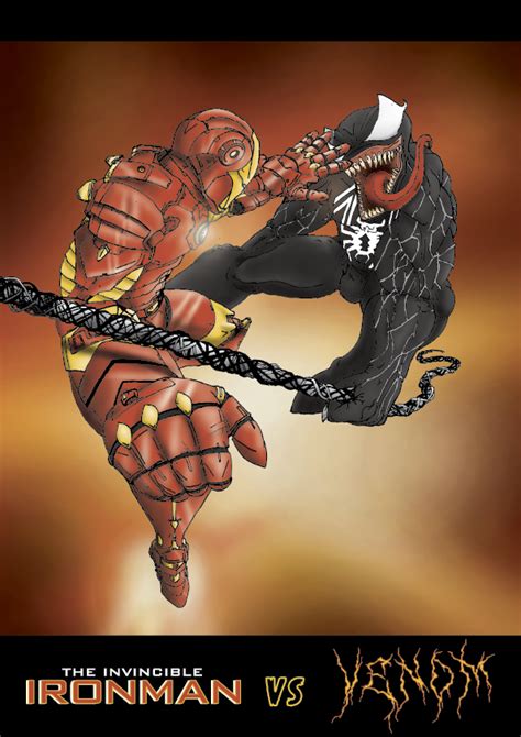 Ironman Vs Venom By Ndtc On Deviantart