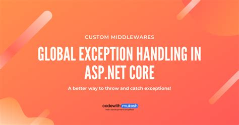 Error Handling In Asp Net Core Getting Started With Asp Net Core Series Hot Sex Picture