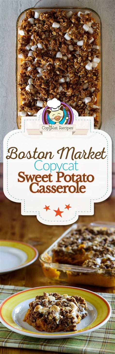 It is as simple as ordering online at bostonmarket.com! Boston Market Sweet Potato Casserole | Recipe | Sweet ...
