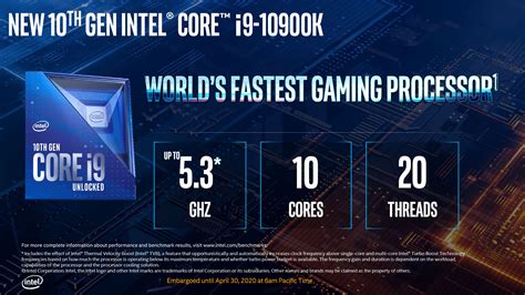 หน้าที่ 1 Intel Core I9 10900k Processor Review