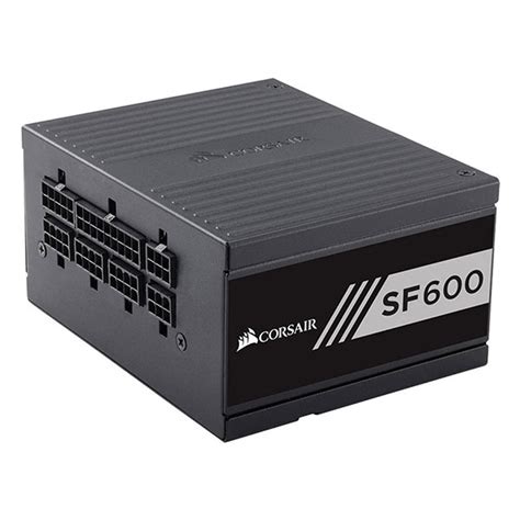 The corsair sf600 is a nice addition corsairs lineup and proves to be quite the competition for other sfx power supplies. Nguồn Corsair SF600 600W - 80 Plus Gold - SFX Factor - Full Modul