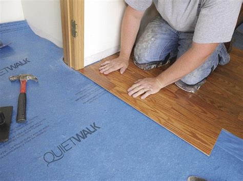 How To Lay Underlayment For Laminate Flooring