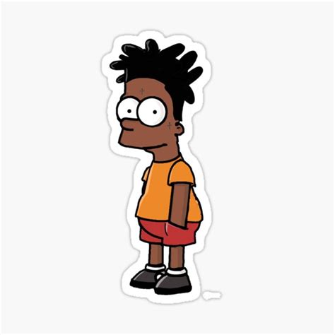 Black Bart Simpson With Dreads