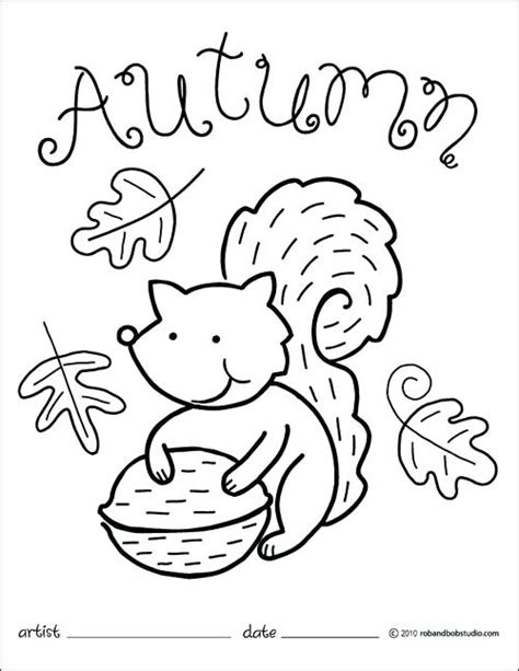 Free Printable Fall Coloring Pages For Preschoolers At