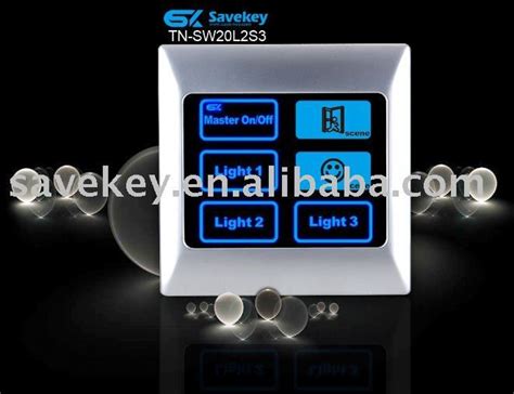 Hotel Intelligent Network Curtain Control Touch Panel Infrared Remote