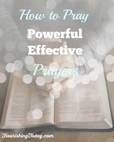 How To Pray Powerful And Effective Daily Prayers With Images