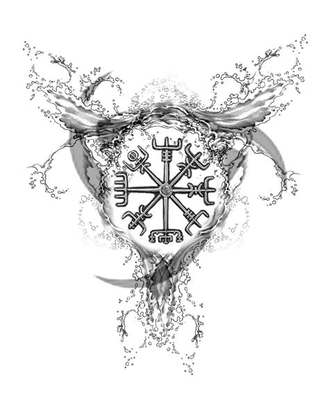 Norse Tattoo Compass Tattoo Design Viking Tattoo Symbol