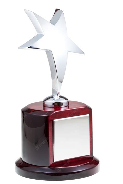 Premium Photo Silver Star Award