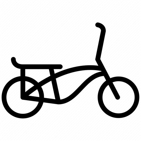 Bikecons Lowrider Bicycle Bike Cruiser Cycling Icon Download On