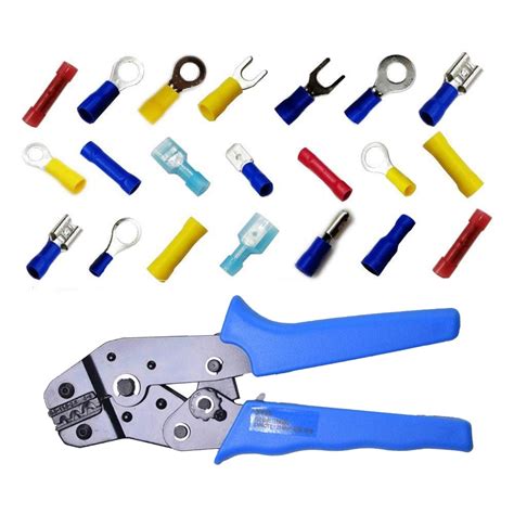 360pcs Electrical Wire Connector Assorted Insulated Crimp Terminals