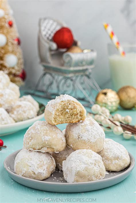 Best Snowball Cookie Recipe My Heavenly Recipes
