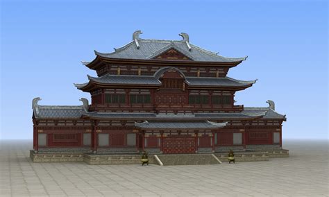 3d Chinese Ancient Architecture Turbosquid 1363366