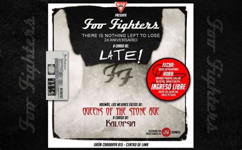 Tributo A Foo Fighters And Queens Of The Stone Age Joinnus