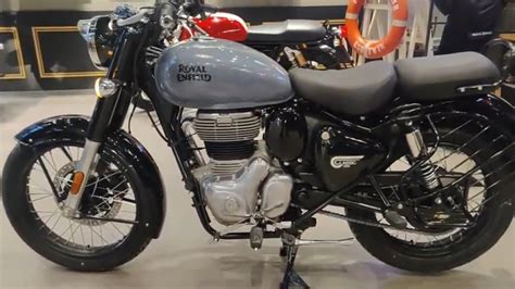 Royal Enfield Classic 350 Redditch Grey 2022 Model Single Disc Full