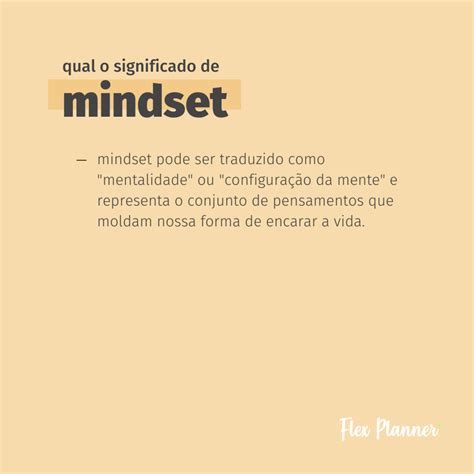 Mindset O Que Significa