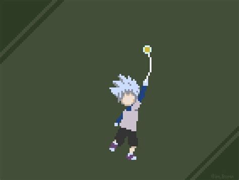 Yo Yo Killua Pixel Animation Boma West On Artstation At