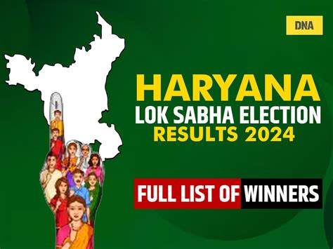 Haryana Lok Sabha Election Result 2024 Full List Of Winner And Loser Candidates Will Be