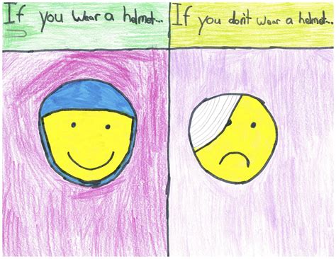 Employees onus be sensitized on the need so as to prevail conscious of their surrounding at every times. 2013 Poster Contest - Helmets on Kids