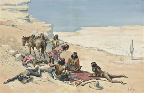 r d anthony 20th century apache war party american art auction united states of america