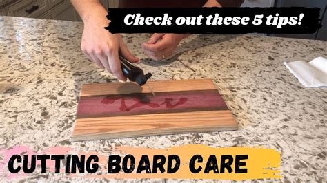 How To Care For Wooden Cutting Boards 5 Helpful Tips To Make Them Last Youtube