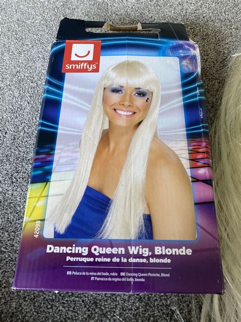 Blonde Dancing Queen Wig Abba Fancy Dress Smiffys New With Tag But Tried On 5020570420980 Ebay
