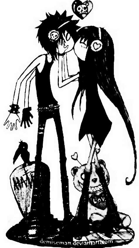 arte emo arte punk scene art emo scene the smiths couple drawings anime couples drawings