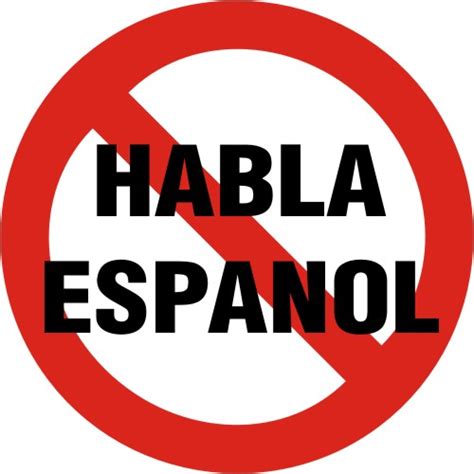 4 X No Habla Espanol We Don T Speak Spanish Helmet Sticker Decal 2180 Ebay