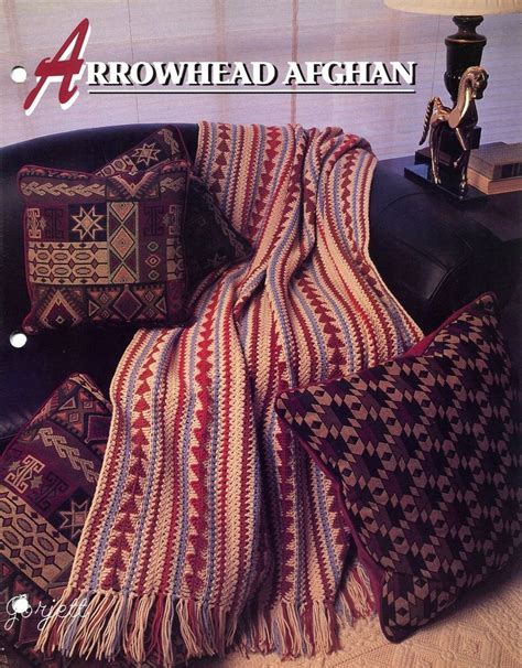 Arrowhead Afghan ~ Southwest Style Annies Crochet Pattern