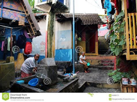 Life In Asian Favela Editorial Photo Image Of Colorful 64966771