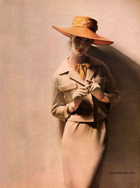 Harpers Bazaar January 1957 Evelyn Tripp Photo By