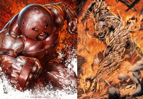 Juggernaut And Hp Doomsday Vs Sentry And Worldbreaker Hulk Battles