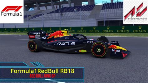 Formula One Redbull Rb Red Bull Ring Gp Assetto Corsa Youtube