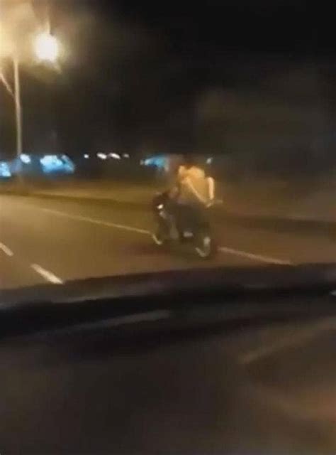 This Couple Caught On Video Having Sex On A Motorcycle — That Was